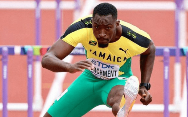 Hansle Parchment among best place Jamaicans in Shanghai Diamond League