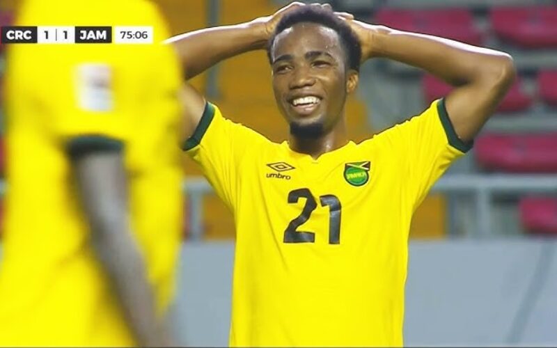 Tyreek Magee joins Reggae Boyz squad for upcoming friendly matches against Trinidad and Tobago