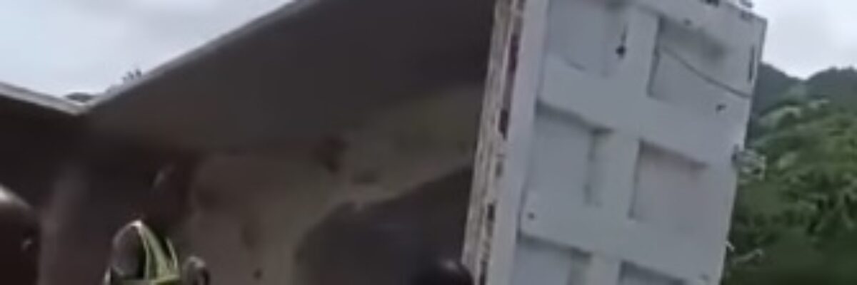 One man hospitalized following motor vehicle crash along Edward Seaga highway