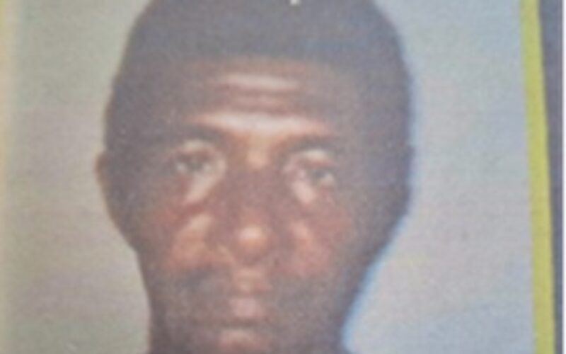 79 Y/O missing man found dead in Clarendon