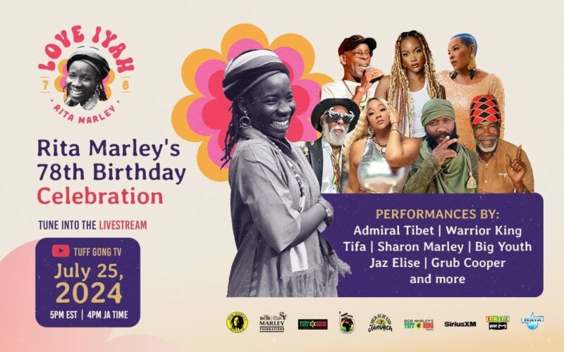 Love Iyah 78 for Nana Rita Marley