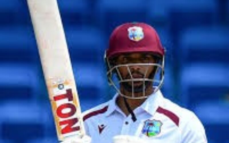 Brandon King named top Wisden debutant batsman in Test Cricket