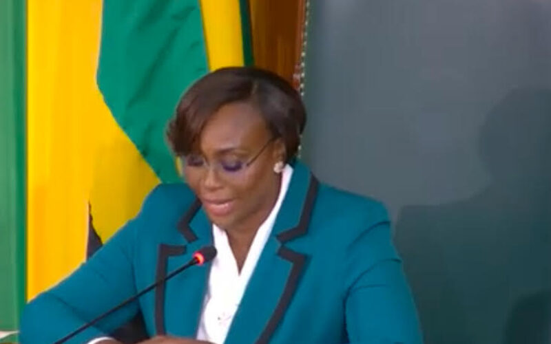 Juliet Holness again Speaker of the House of Representatives