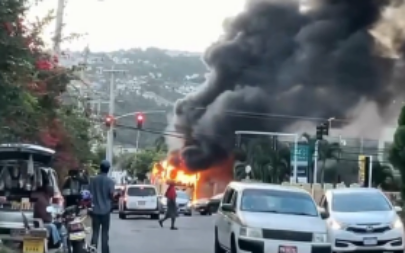 Investigation underway to determine cause of JUTC bus fire