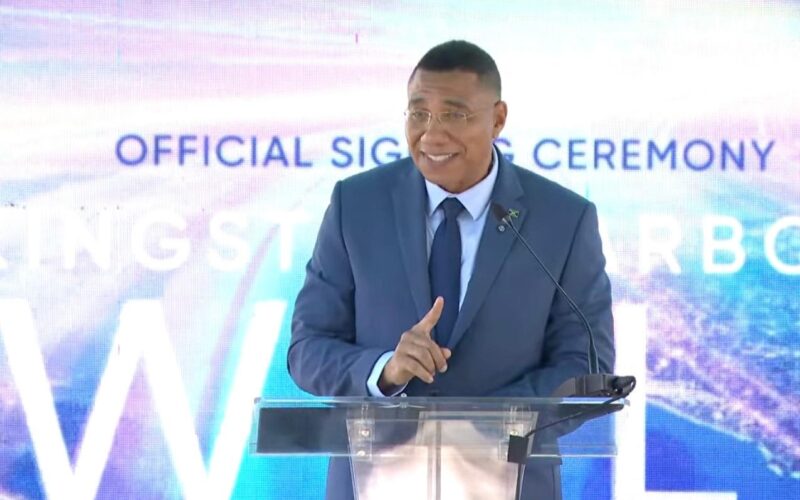 PM Holness urges Jamaicans to not be afraid to build
