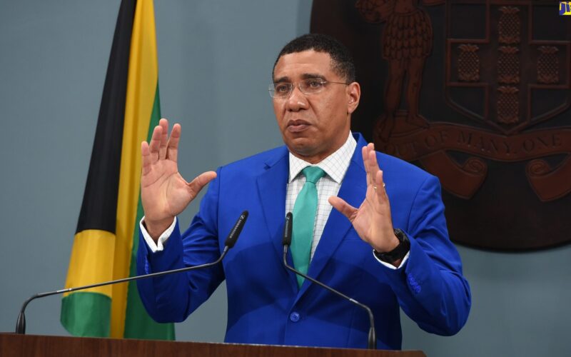 Holness acknowledges significant health concerns in Jamaica, says gov’t is working to address them