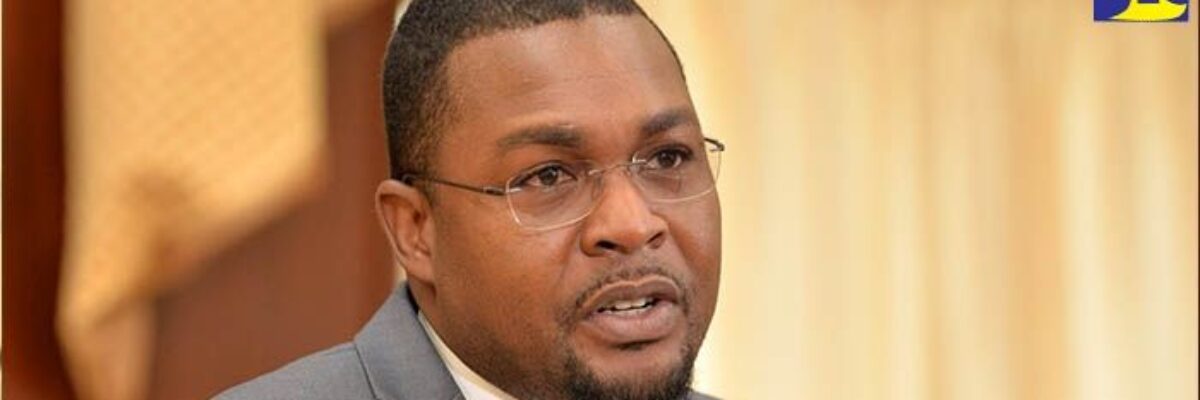 Works Minister Robert Morgan urges residents of Southern Trelawny to be cautious on roadways