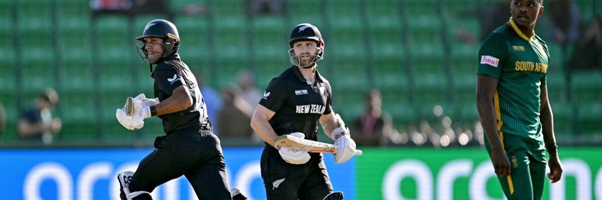 New Zealand cuts down the high flying South Africa in first semi final of the ICC T20 Word Cup