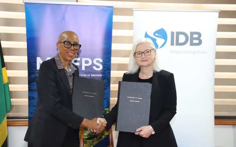 Finance Ministry signs US$70 million loan contract with Inter-American Development Bank to support Public Sector Transformation Programme