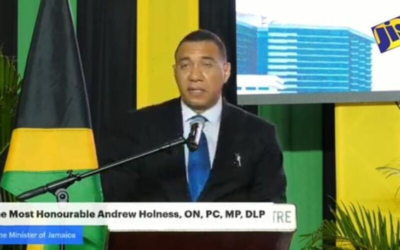 PM Holness calls on churches to step up to role of advancing behavioural change