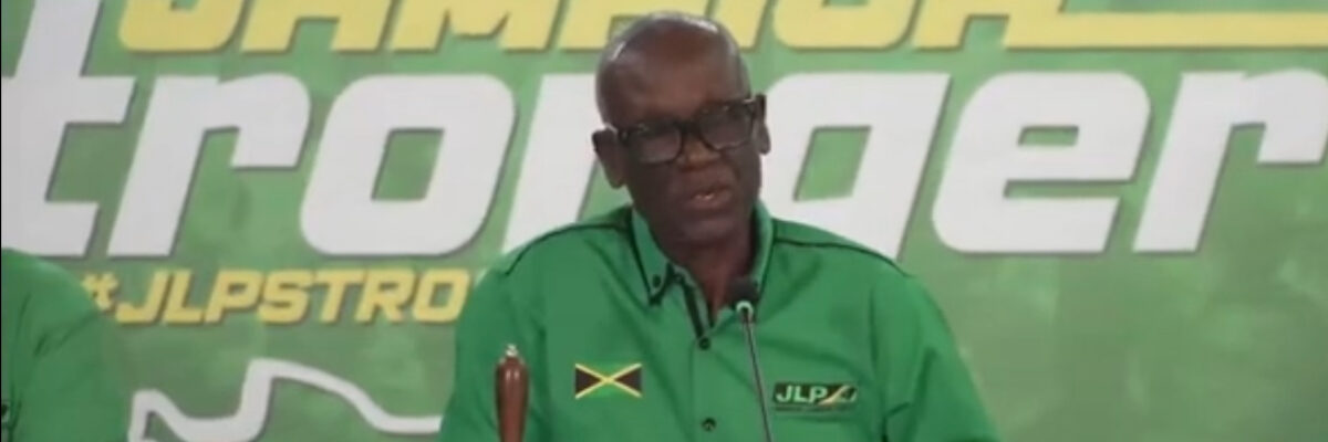 “No gimmicks at tomorrow’s JLP Conference, only clear message that party is serious about attending to business of Jamaicans” – McKenzie