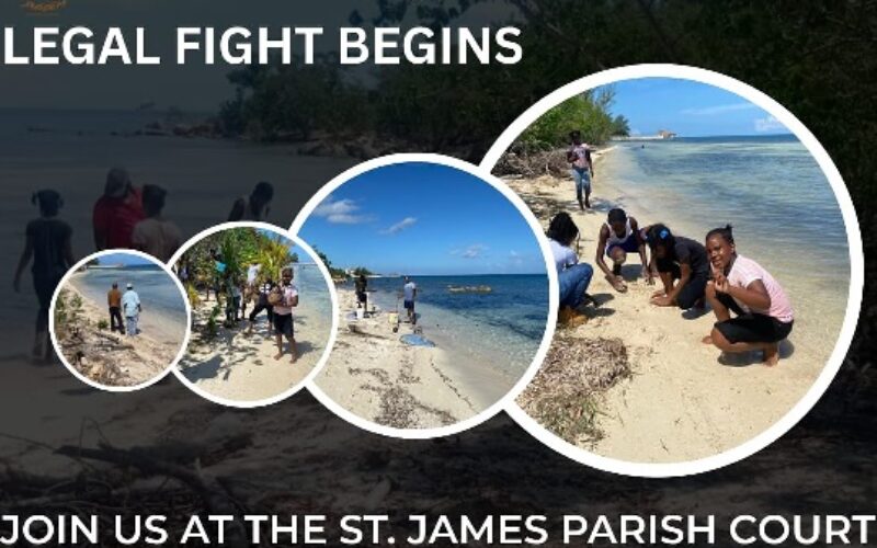 JABBEM, residents of Flanker / Providence in Montego Bay file lawsuit relating to beach access