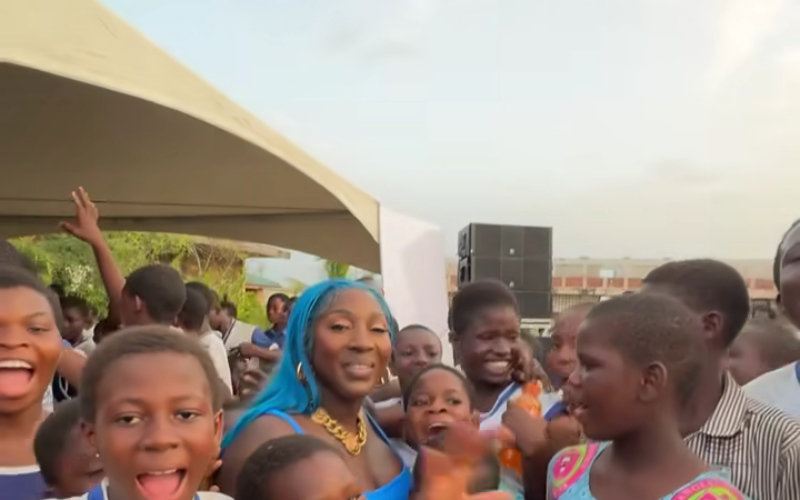 Spice gives back to children in Ghana