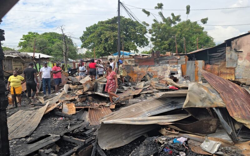 Dr. Brown Burke mobilises support for fire victims