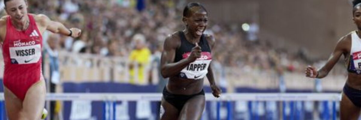 Megan Tapper and Jordan Scott secure victories in Monaco Diamond League  