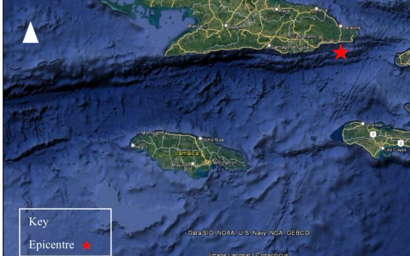 Moderate earthquake felt in Golden Spring, St Andrew this morning
