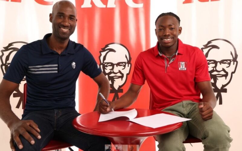 Jaydon Hibbert is now a KFC brand ambassador