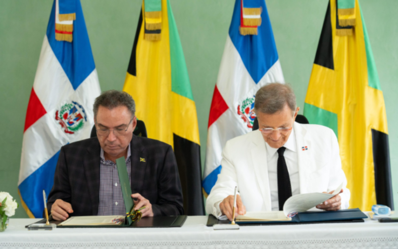 Jamaica & Dominican Republic sign air services agreement aimed at improving connectivity and trade