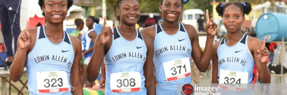 Edwin Allen retains girls title, and St Jago wins the boy’s crown at  Central Track and Field Championship