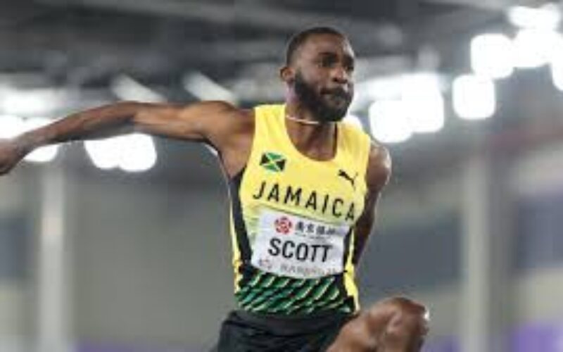 Diamond League Victory for Jordan  Scott in Norway