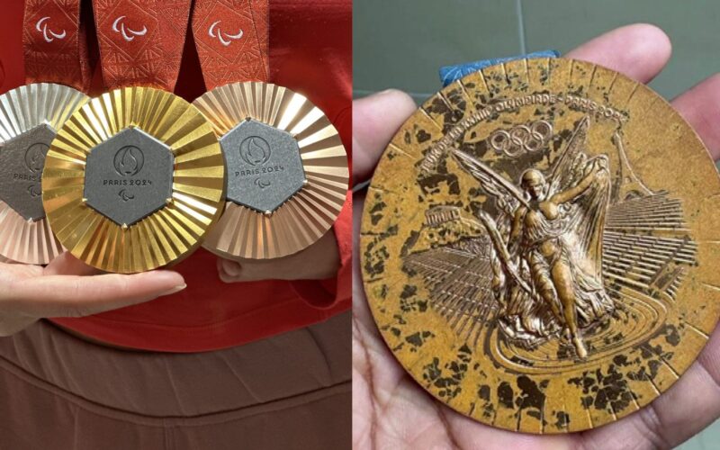 The International Olympic Committee says faulty Paris Olympic medals will be replaced