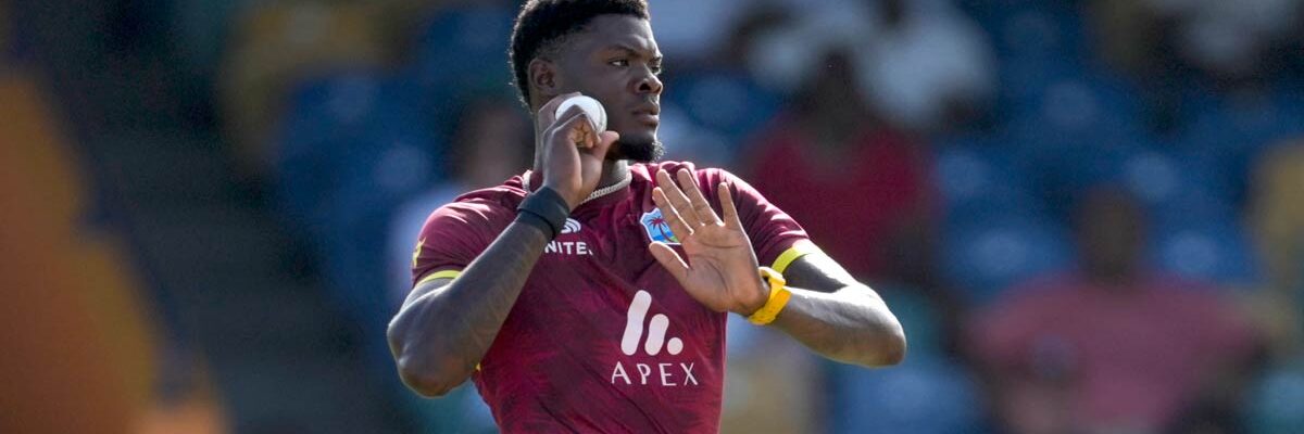 Fast bowler Alzarri Joseph has been slapped with a two match ban