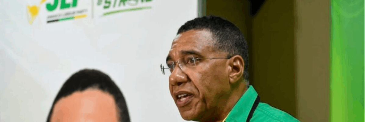 Leader of the JLP Dr. Andrew Holness asserts that his party offers “a better kind of politics”