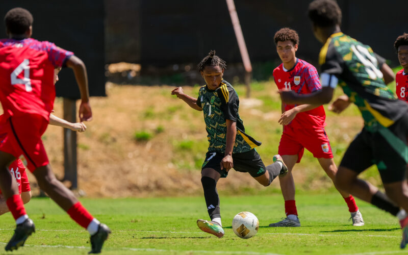 Under 17 Reggae Boys are  now  90  minutes  away  from  qualifying  for  the FIFA  Under  17  World  Cup 