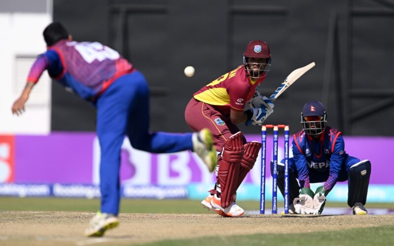 West Indies fall short against Nepal in T20I series opener