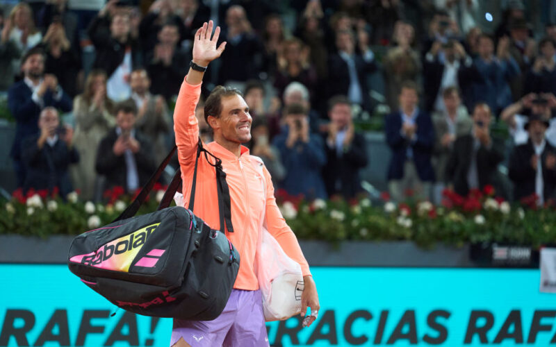 Adiós Señor Rafel Nadal