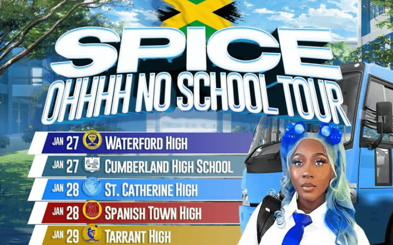 Spice embarks on Ohhhh No School Tour