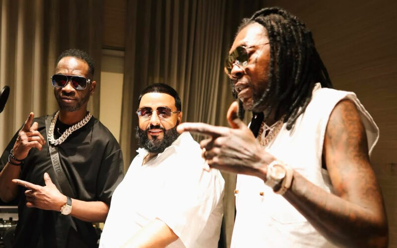 DJ Khaled teases new collab with Bounty Killer & Vybz Kartel