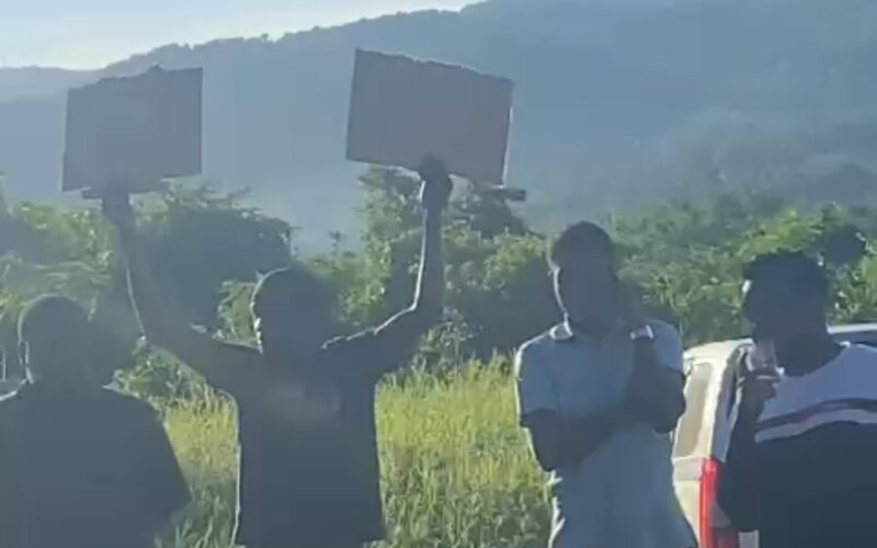 Staff at Jewels Paradise Cove in St Ann protest over wages