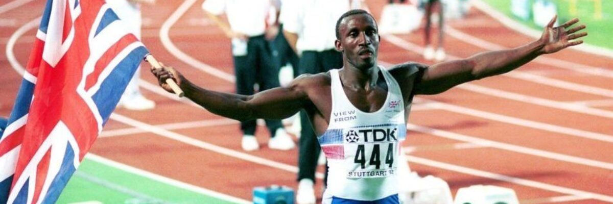 Jamaican born British Olympian Linford Christie is the recipient lifetime achievement award