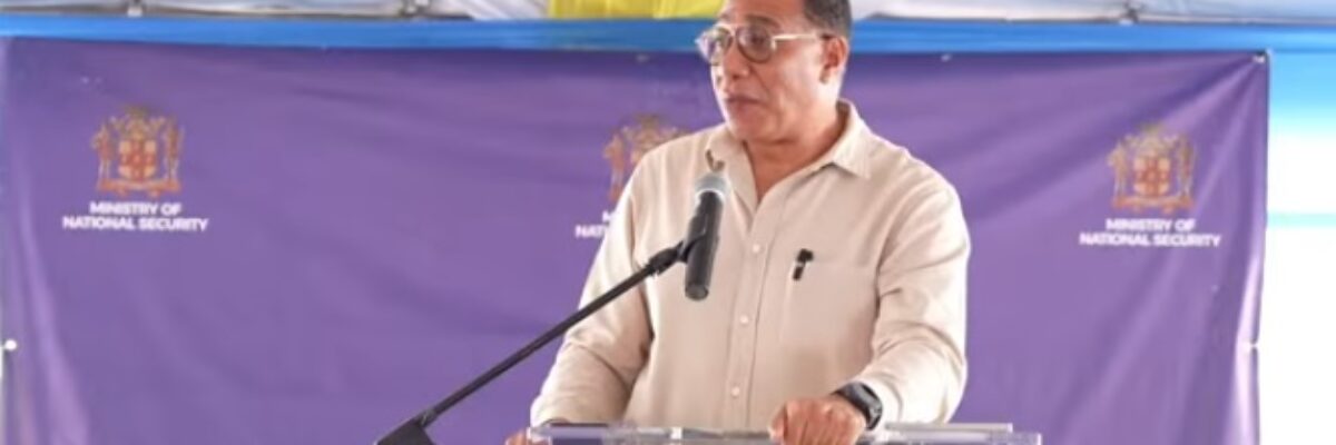 PM Holness: newly opened Little London police station symbolic of return to normality