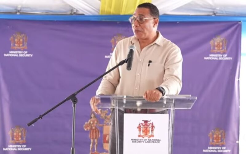 PM Holness: newly opened Little London police station symbolic of return to normality