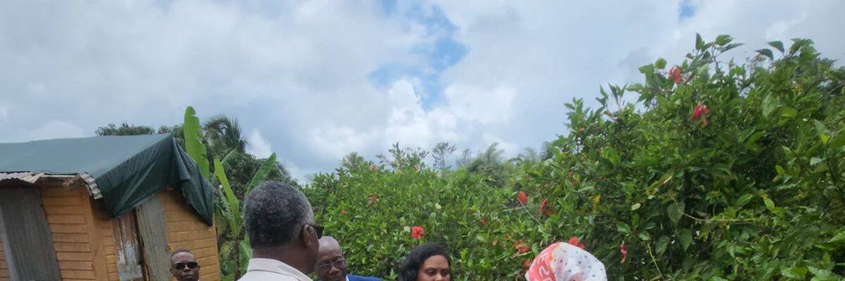 Lauderhill Mayor pays post-hurricane visit to her hometown, Christiana