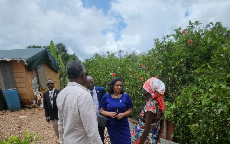 Lauderhill Mayor pays post-hurricane visit to her hometown, Christiana