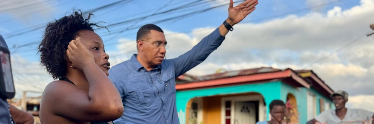 Prime Minister Dr. Andrew Holness says devastation caused by Hurricane Melissa in Westmoreland is extensive