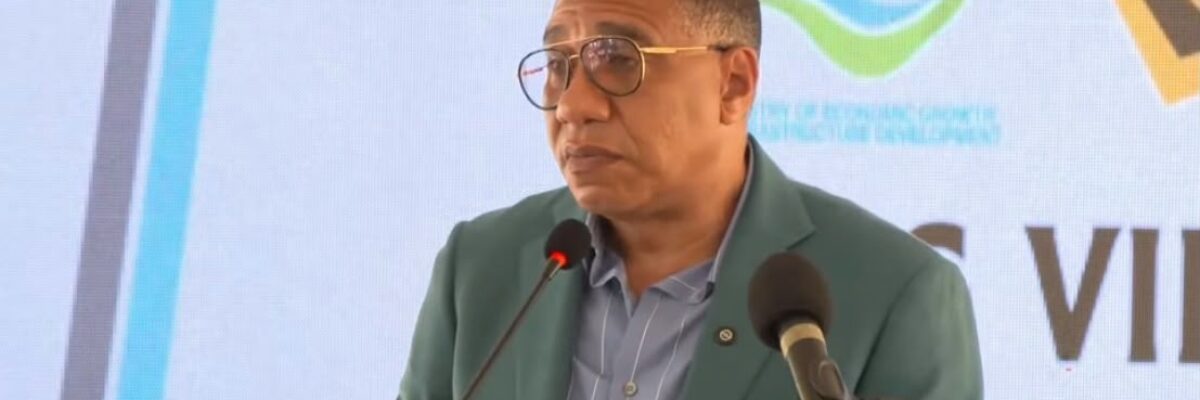 PM Holness says capital investments are not driven by demonstrations but by projects that yield economic returns