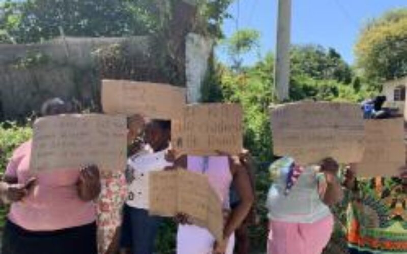 Residents of Granville in St. James protest police fatal shooting