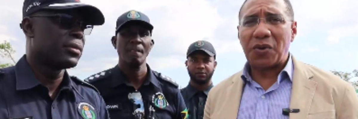 PM Holness warns criminals that they will not get away with crime