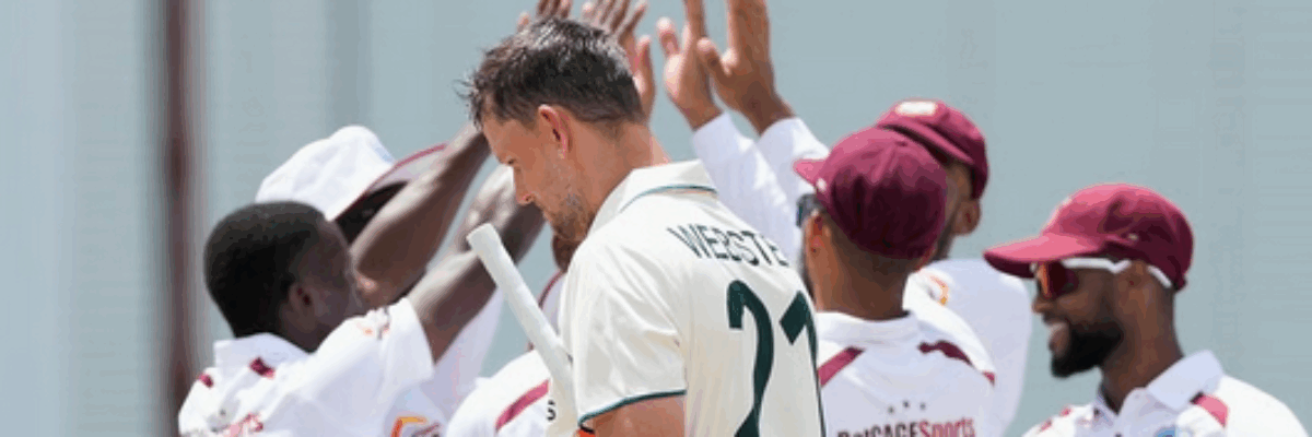 Bad light halts play as West Indies wait to begin their reply in second Test