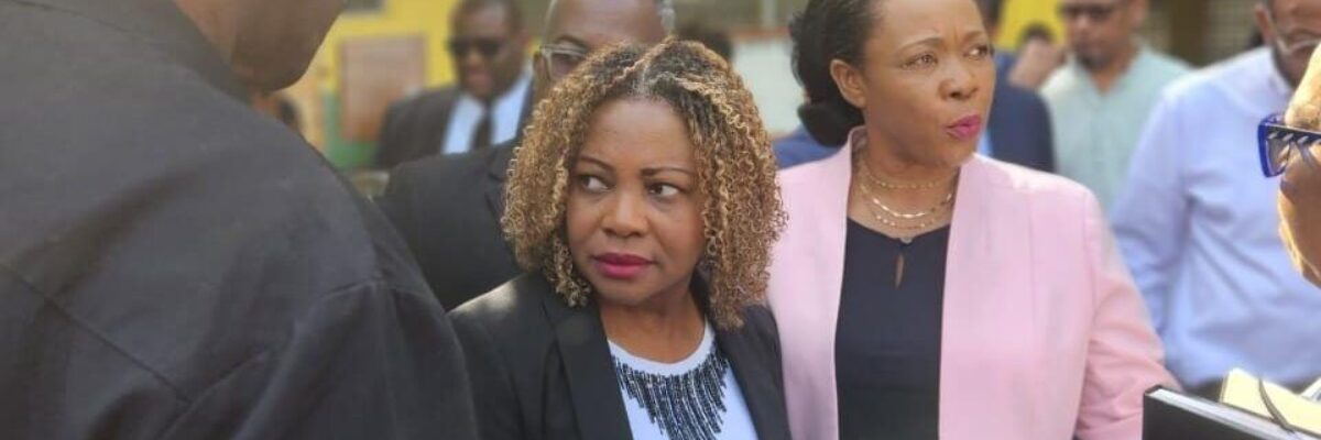 Education Minister and other Government officials visit Ocho Rios High following tragic incident yesterday