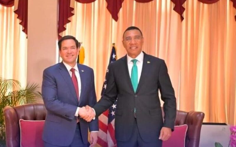 PM Holness and Rubio agree to maintain close engagement, as Jamaica and US strengthen longstanding partnership