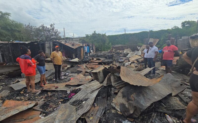 Approximately 40 residents homeless following early morning fire in Majesty Gardens, in Kingston