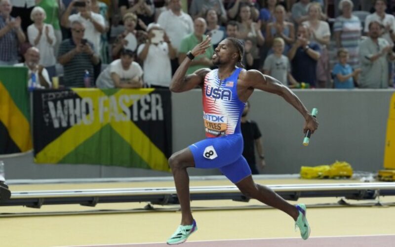 Noah Lyles among 5 short-listed for World  Athletics Male Athlete of the year award