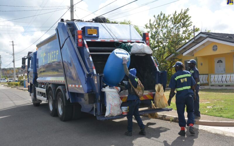 NSWMA says garbage collectors will continue working until Hurricane Melissa makes it unsafe to do so