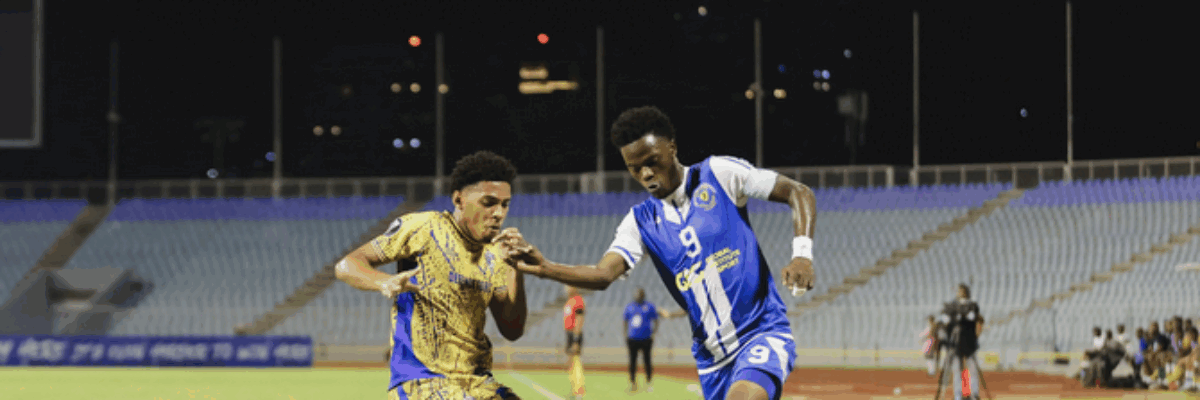 Mount Pleasant take command with 5–1 rout of Defence Force in Caribbean Cup semifinal