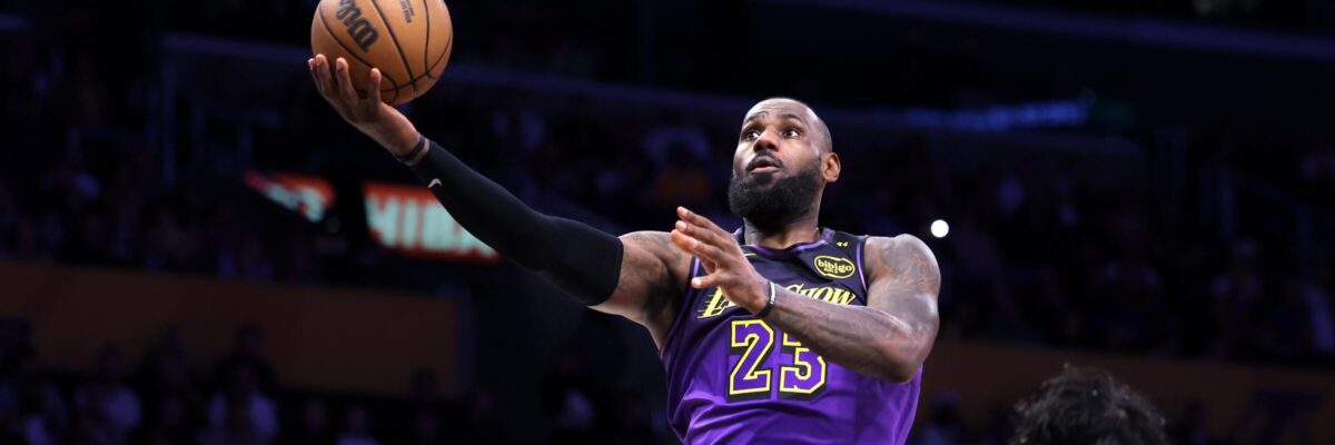 LeBron James scores 40 Points at 40, and lands in the NBA History books